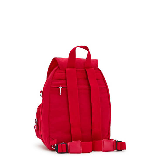 Kipling Firefly Up Convertible Rugzak Rood | NL 1638BE